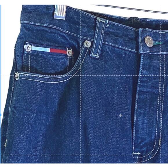 Tommy Hilfiger Womens 5 Y2K Bootcut Blue Mid Rise Denim Jeans - Picture 6 of 11